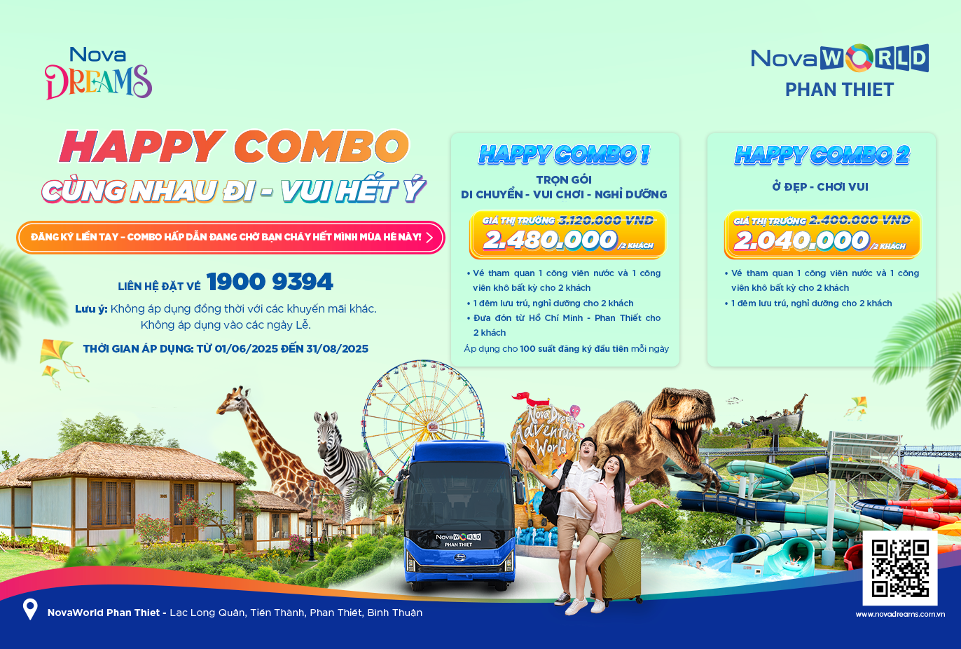 Công Viên Giải Trí NovaDreams Adventure World: Trải Nghiệm Mạo Hiểm Và Giải Trí Tuyệt Vời Cho Gia Đình #1 Hướng dẫn di chuyển đến Công viên NovaDreams